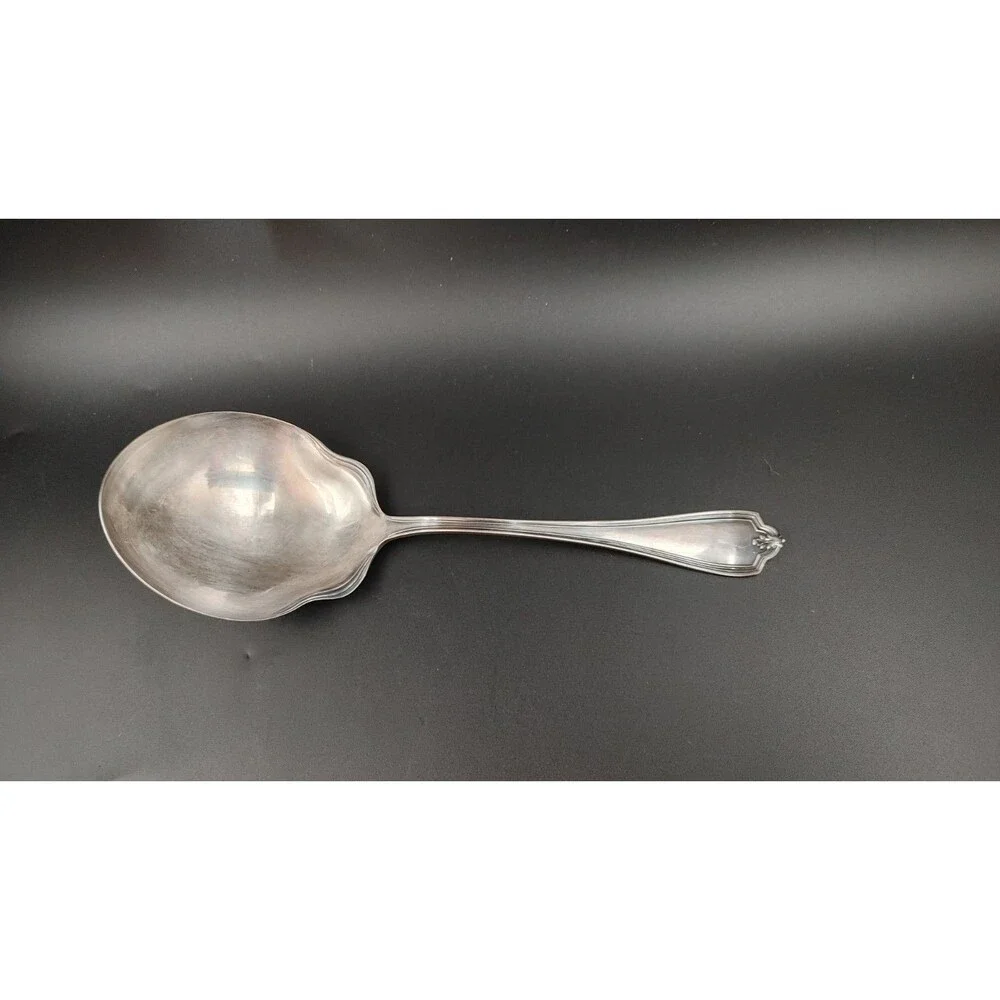 Vintage Rogers & Bros A1 Silver Plated Berry Casserole Serving Spoon